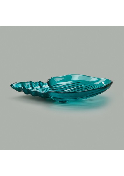 Deco Snail Dekoratif Tabak - Turkuaz - 40 cm modelleri