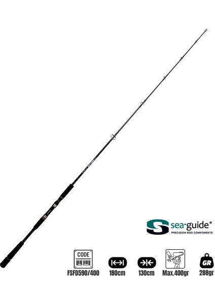 Sea Force Deep S 180CM Max 400GR Tekne Kamış fiyatları