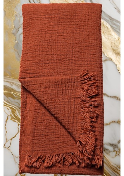 Lüks Müslin Plaj Havlusu Peştemal, 100% Pamuk Yüksek Kaliteli Yumuşak Çabuk Kuruyan Müslin Havlu