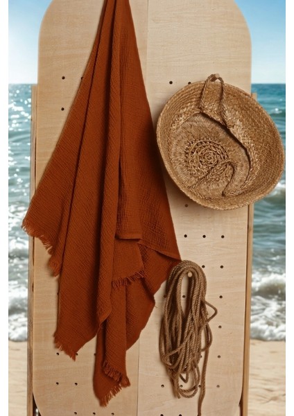 Lüks Müslin Plaj Havlusu Peştemal, 100% Pamuk Yüksek Kaliteli Yumuşak Çabuk Kuruyan Müslin Havlu fırsatları