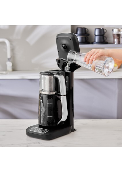 Robotea Pro Quartz 4 in 1 Konuşan Çay Makinesi Black Chrome fiyatları