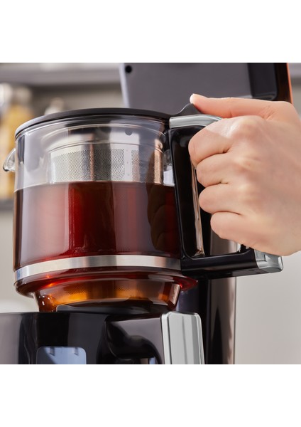 Robotea Pro Quartz 4 in 1 Konuşan Çay Makinesi Black Chrome indirimleri