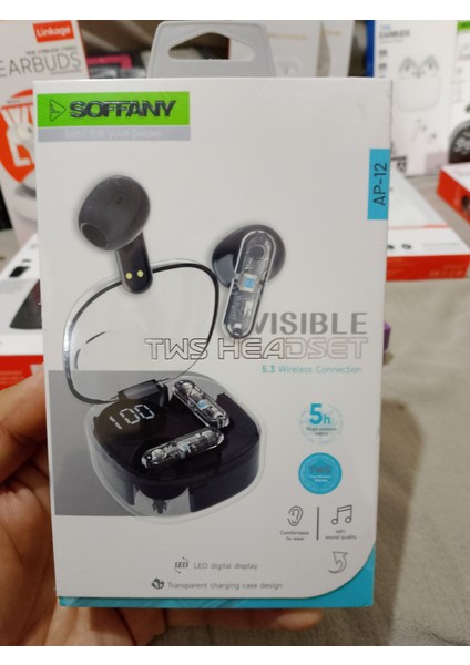 Ap- 12 Bluetooth kulaklık Dijital Ekran modelleri