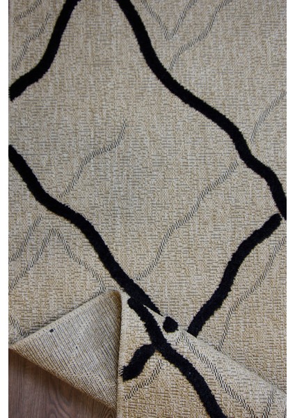 Dış Mekan ve Iç Mekan Halısı Siyah Detaylı Jüt Halı Sisal Halı fiyatları