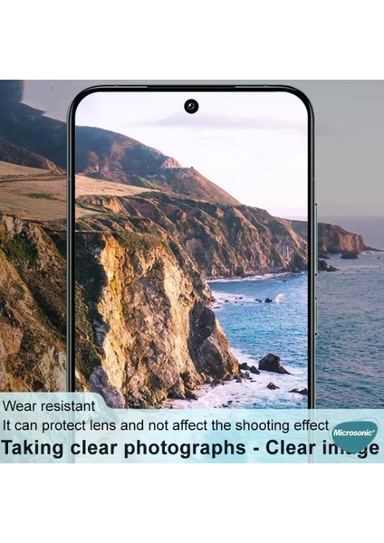 Redmi Note 14 Pro/pro 5g Uyumlu Safir Kamera Lens Koruma Camı Siyah
