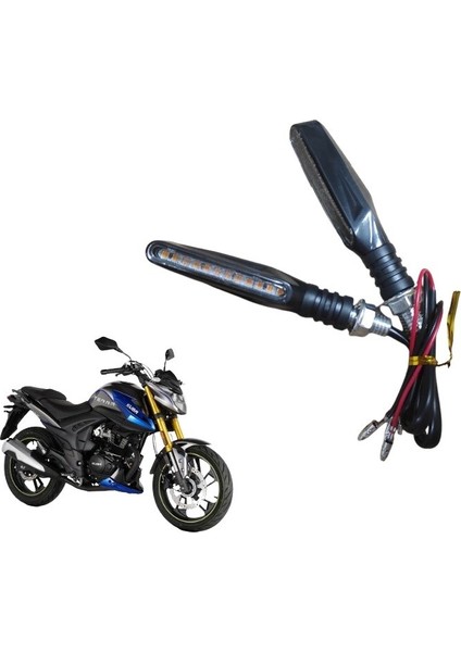 Motosiklet Sinyal Takımı - Kuba Terra 125