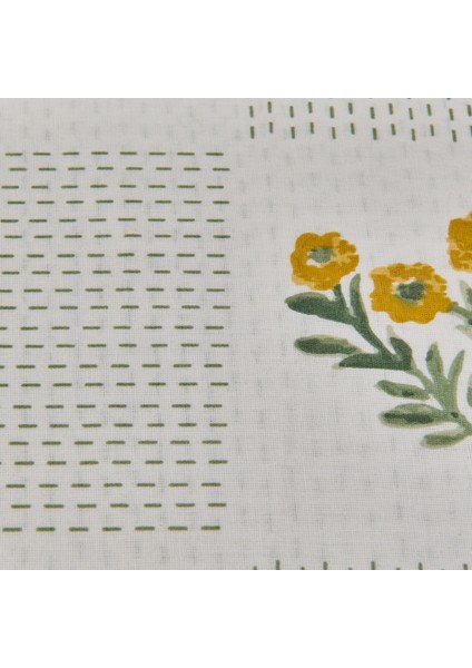 Soft Folky Tek Kişilik Nevresim Takımı - Beyaz fırsatları