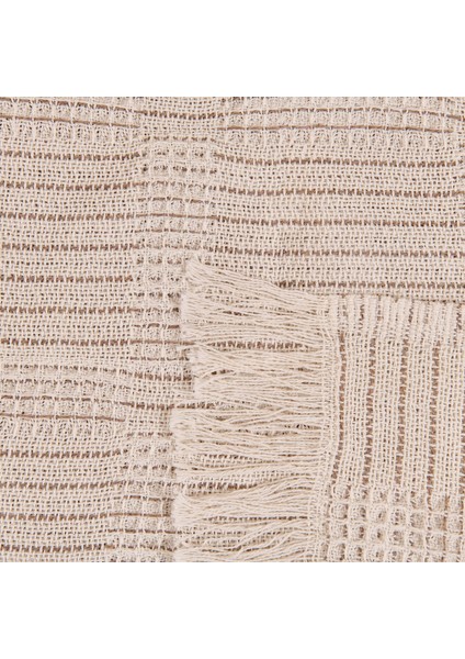 Soft Nou Koltuk Şalı - Ekru / Bej - 170X220 cm modelleri