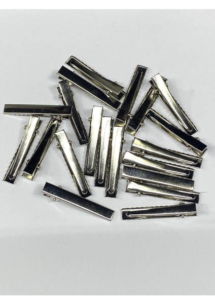 Metal Pens Toka, Toka Yapımı Için Pens Toka, Timsah Toka 4,5 cm 20 Adet