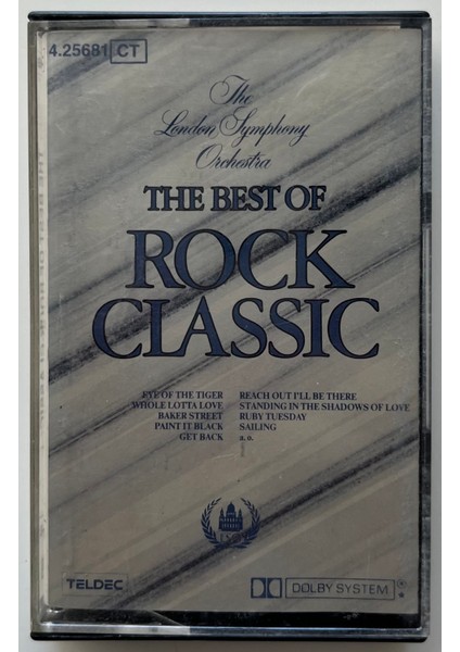 The Best Of Rock Classic Kaset (Orijinal Dönem Baskı Kaset)