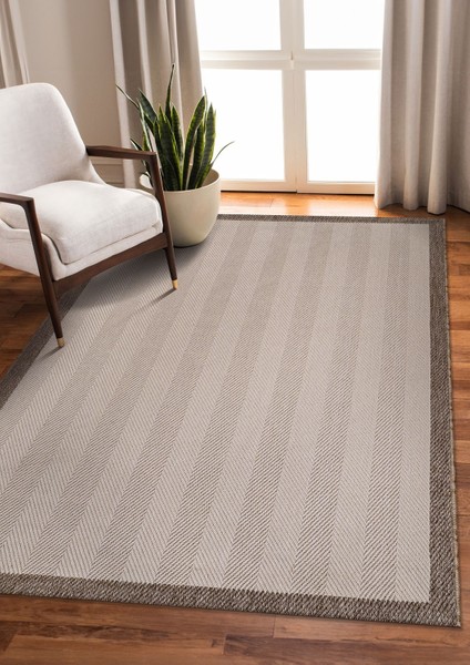 Elit Premium Sisal Halı 1404 – Hav ve Toz Yapmaz Bordürlü Halı