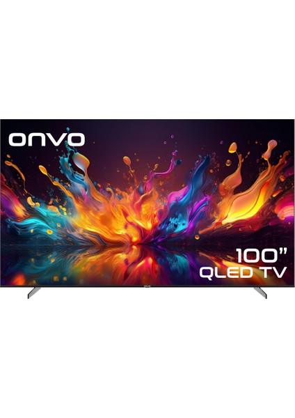 100OVF9001UQ 100" 254 Ekran Uydu Alıcılı 4K Ultra Hd Google Smart QLED Tv