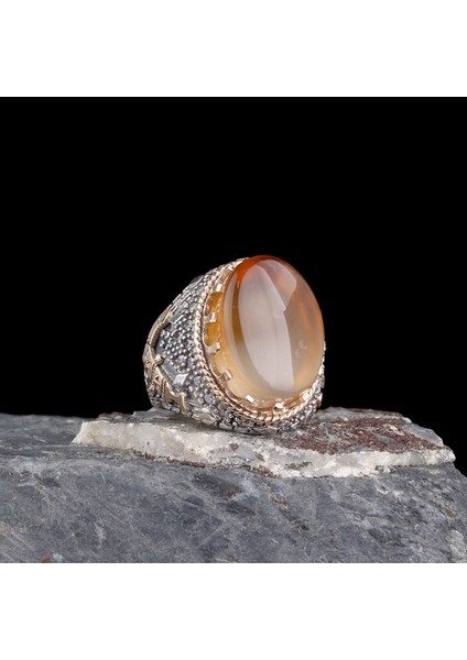 Hançer Modelli 925 Ayar Erkek Gümüş Yüzük