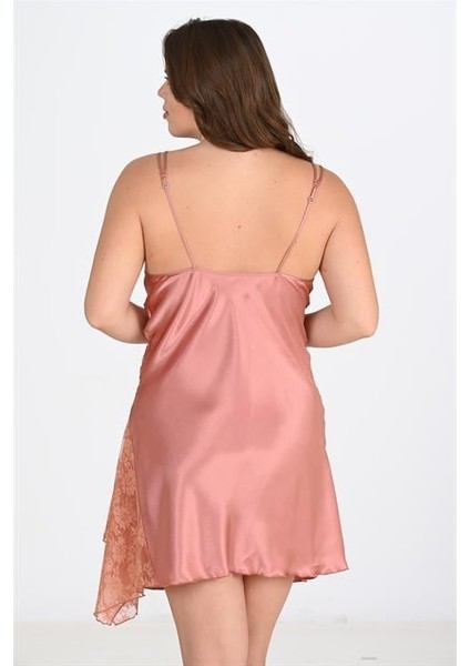 Arias Closet Büyük Beden Bakır Gecelik 2109 OZN-22666 fiyatları