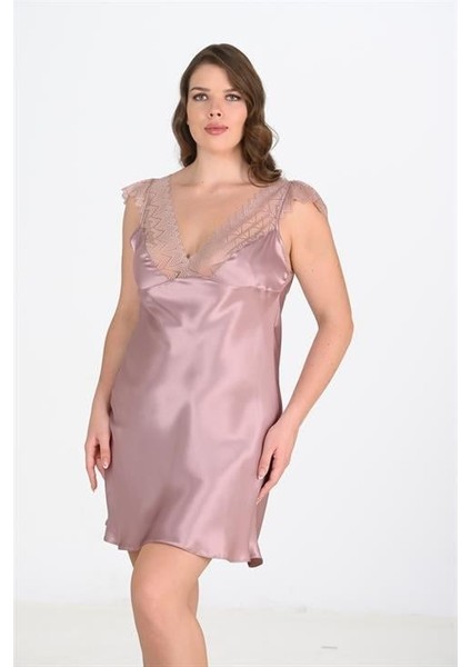 Arias Closet Büyük Beden Vizon Gecelik 2106 OZN-22663 fiyatları