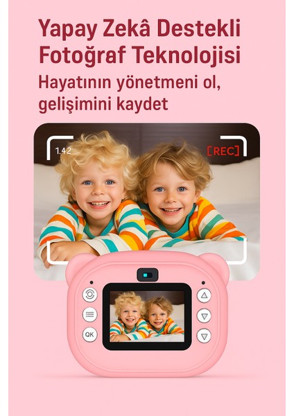 Anında Baskı Özellikli Çocuk Kamerası – Saniyeler Içinde Fotoğraf, Beklemeden Çıktı fırsatları