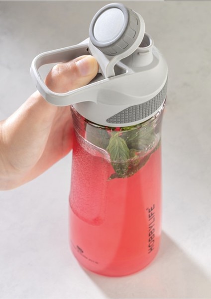 Şeffaf Spor Okul Ofis Su Matarası Suluk 730ML (5PP En Güvenilir Plastik Sınıfı) fiyatları