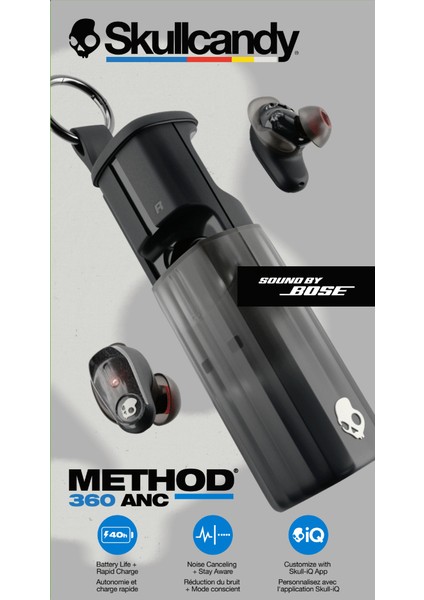 Method 360 Anc Tws kulaklık True Black S2MTW- T740 fırsatları