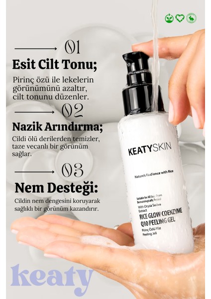 Karma & Normal Ciltlere Özel Günlük Nem Seti | Yağsız Nemlendirici Krem 50ML + Peeling 100ML + Milky Toner 200ML fırsatları