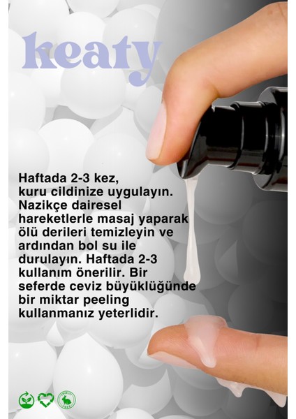 Cilt Beyazlatıcı Set | Peeling 100ML + Beyazlatıcı Krem 50ML | Arbutin + Pirinç Özü Destekli