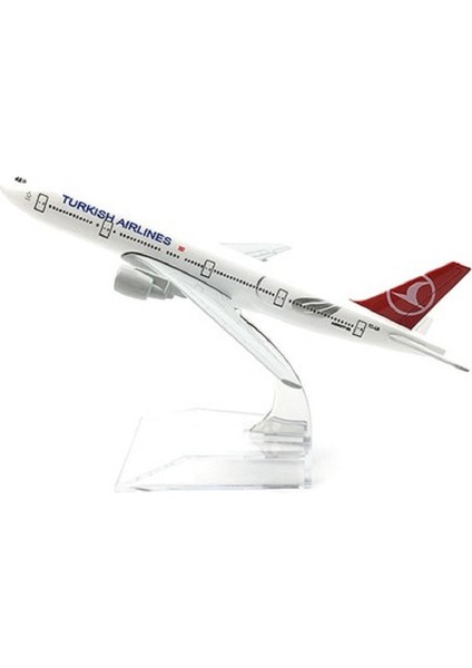 Thy Boeing 777 16CM Metal Alaşım Uçak Modeli fiyatları