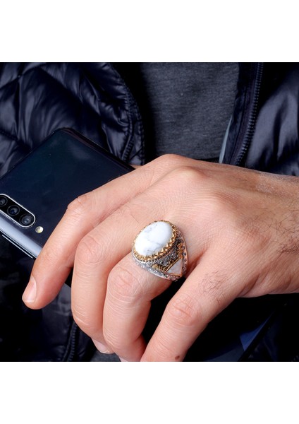 – Fıtrat 925 | El Işçiliğiyle Ruh Katan Yüzük fiyatları