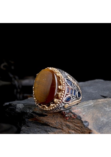 – Sessiz Güç 925 | Sade Ama Etkili Erkek Gümüş Yüzük