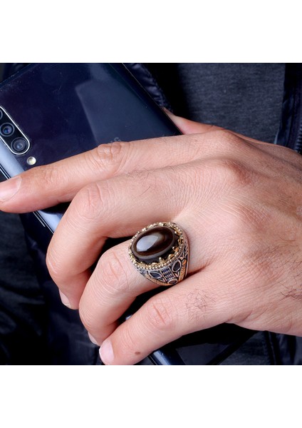 – Sessiz Güç 925 | Sade Ama Etkili Erkek Gümüş Yüzük fiyatları