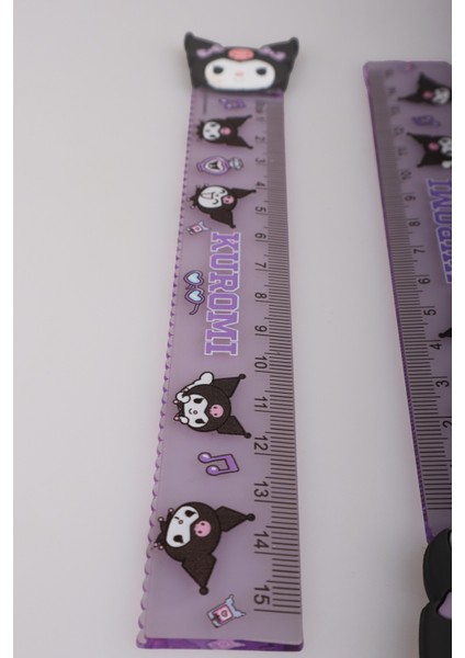 Dekomus Ile Lisanslı Kuromı "tekli" Cetvel 15 cm "dekomus Islak Mendil Hediyeli" modelleri
