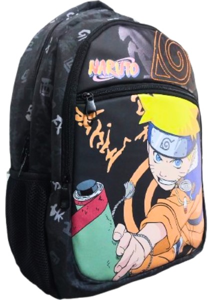 Naruto Lu 3 Bölmeli Okul Çantası Ilkokul Inverteks