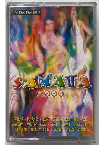 Şamata 2000 Kaset Athena,ebru Gündeş,yaşar,bendeniz .. (Orijinal Dönem Baskı Kaset)