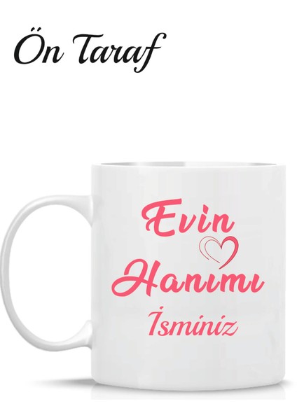 Kişiye Özel Evin Hanımı Kupa Bardak