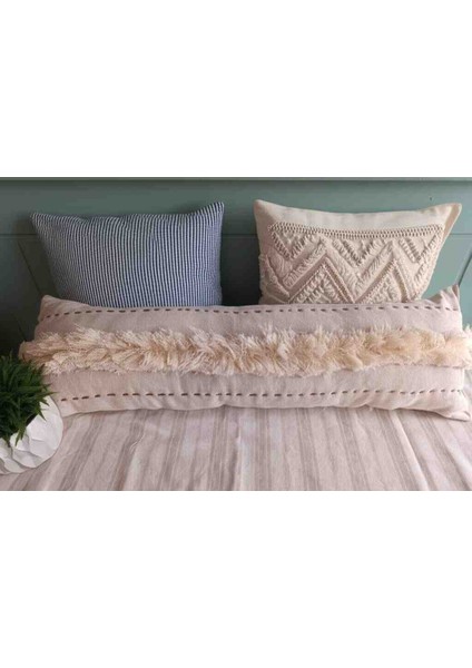El Yapımı Bohem Uzun Yastık 30 x 70 Içi Dolgulu modelleri