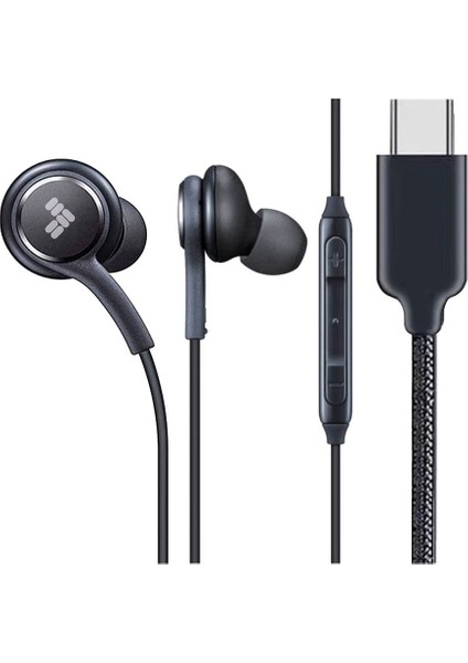 Oneplus 10 Pro Uyumlu Tak Çalıştır Stero Type-C Kulaklık MT-A292