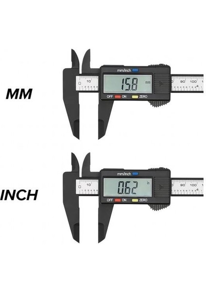 Zhltools Dijital Mini Kumpas 150 mm fırsatları