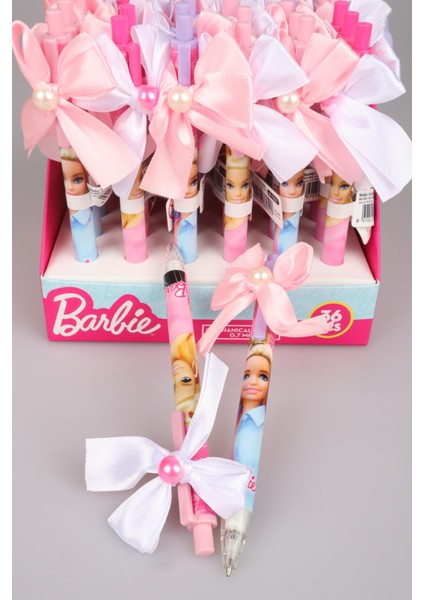 Dekomus Ile Lisanslı Barbıe Tekli Fiyonklu Versatil Uçlu Kalem 0.7 mm