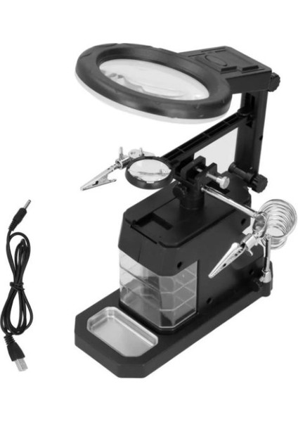 WH-803 Masa Üstü Lehim Yardımcı Standı ve Büyüteçli Lamba fiyatları
