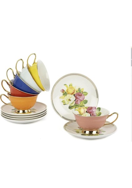 Rosarium 6lı Çay Fincanı Seti 200CC P376.100527