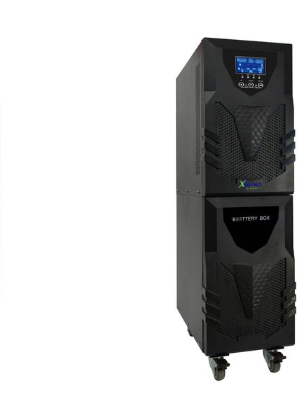 6000VA Kesintisiz Güç Kaynağı (UPS) – LCD Ekranlı, 2 Prizli, Line Interactive, Yüksek Güçlü Sistemler için fiyatları