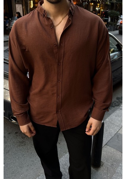 Zoro Erkek Extra Soft Keten Görünümlü Gömlek Uzun Kollu, Hafif Dokulu fiyatları