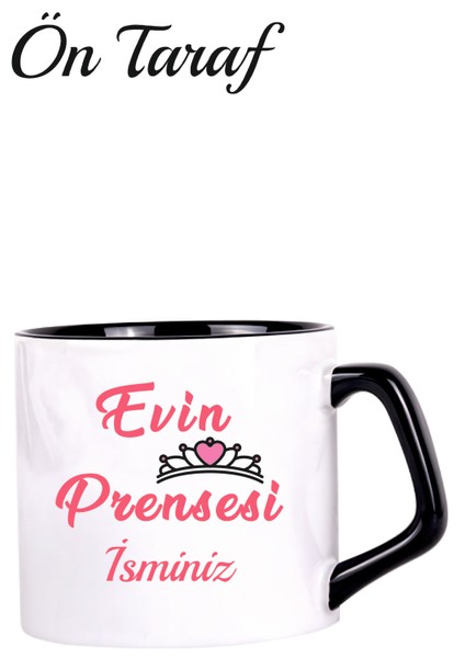 Kişiye Özel Evin Prensesi Kupa Bardak-Afilli