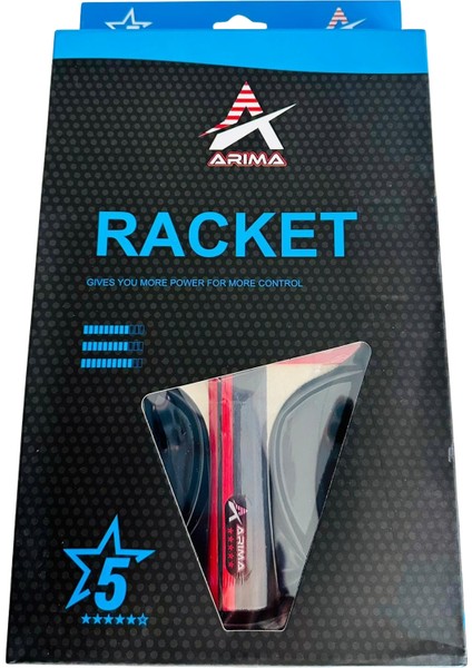 Ittf Onaylı Masa Tenisi Raketi 5* Çift Taraflı AR1013 modelleri