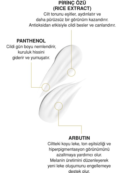 Pirinç Özlü Cilt Beyazlatıcı Aydınlatıcı Krem fırsatları