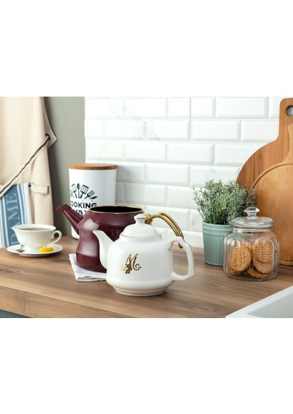 Giroud Mürdüm Renkli Porselen Çaydanlık Ergonomik Kulplu 1000 ml ve 2500 ml fiyatları