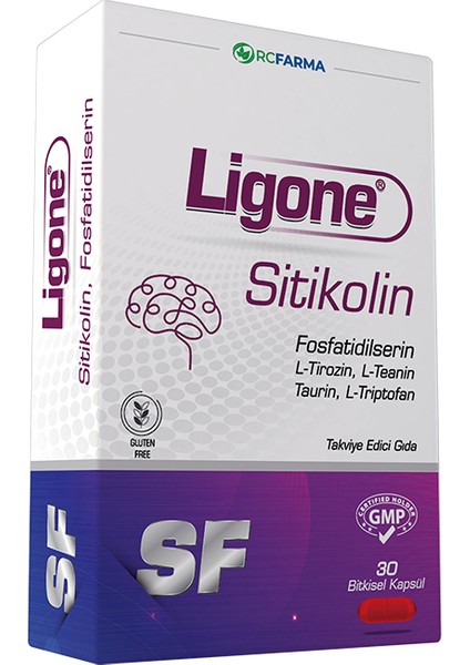 Ligone Sitikolin Fosfatidilserin 30 Kapsül