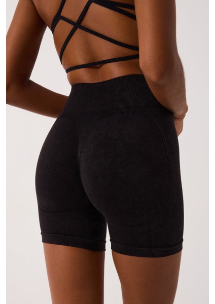 Glowfit Yüksek Bel, Toparlayıcı Seamless Şort fiyatları