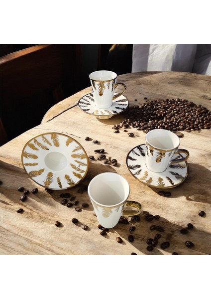 Kosova Yaldızlı Fincan Seti 6lı fiyatları