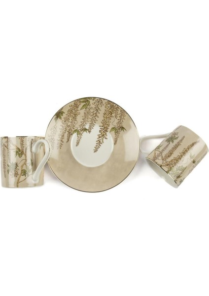 6'lı Bej Kahve Fincanı Seti, 90CC, Zarif ve Şık Tasarım fiyatları