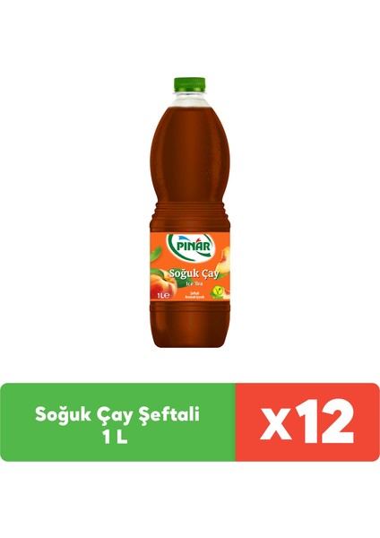 Soğuk Çay Şeftali 1 L x 12 Adet