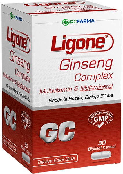 Ligone Ginseng Complex Multivitamin&Mineral 30 Tablet